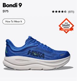 Hoka Bondi 9 Mens size 11