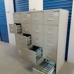 Vertical Metal File Cabinet With Key Letter Size 