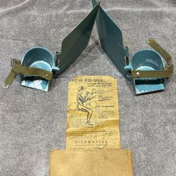 Fish master Vintage Paddle Pusher Shoe Attachments For Float Fishing 