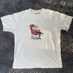 Rare Uniqlo X Attack On Titan Levi Anime Graphic T Shirt White Size Men XL