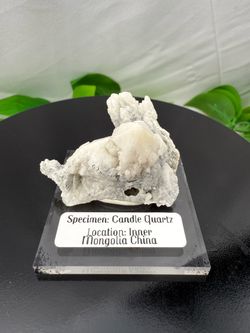 Crystal Candle Quartz Cluster