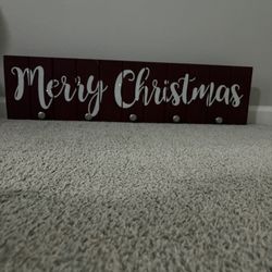 Merry Christmas Stocking Holder