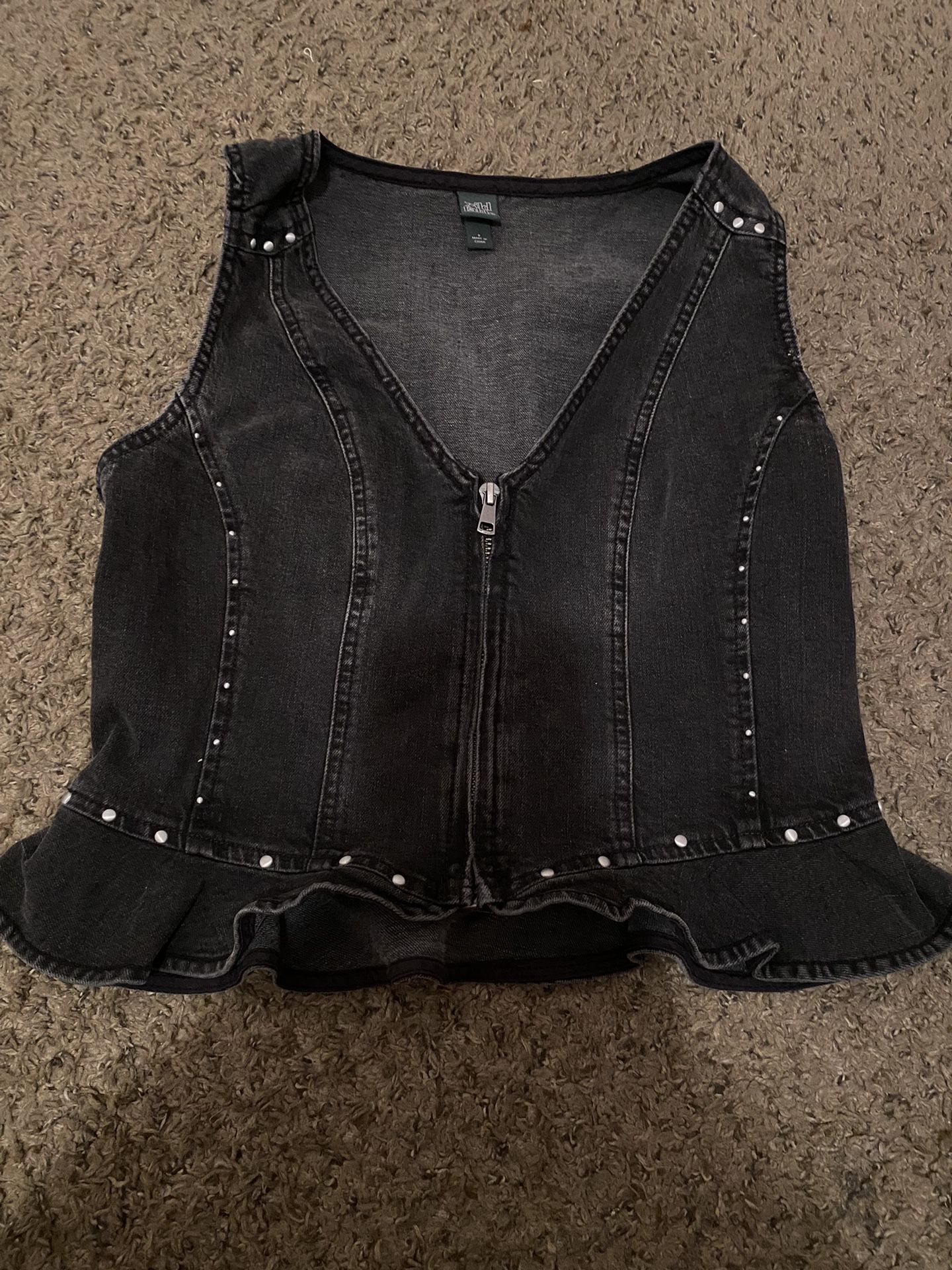 Wild Fable Denim Vest (Small)