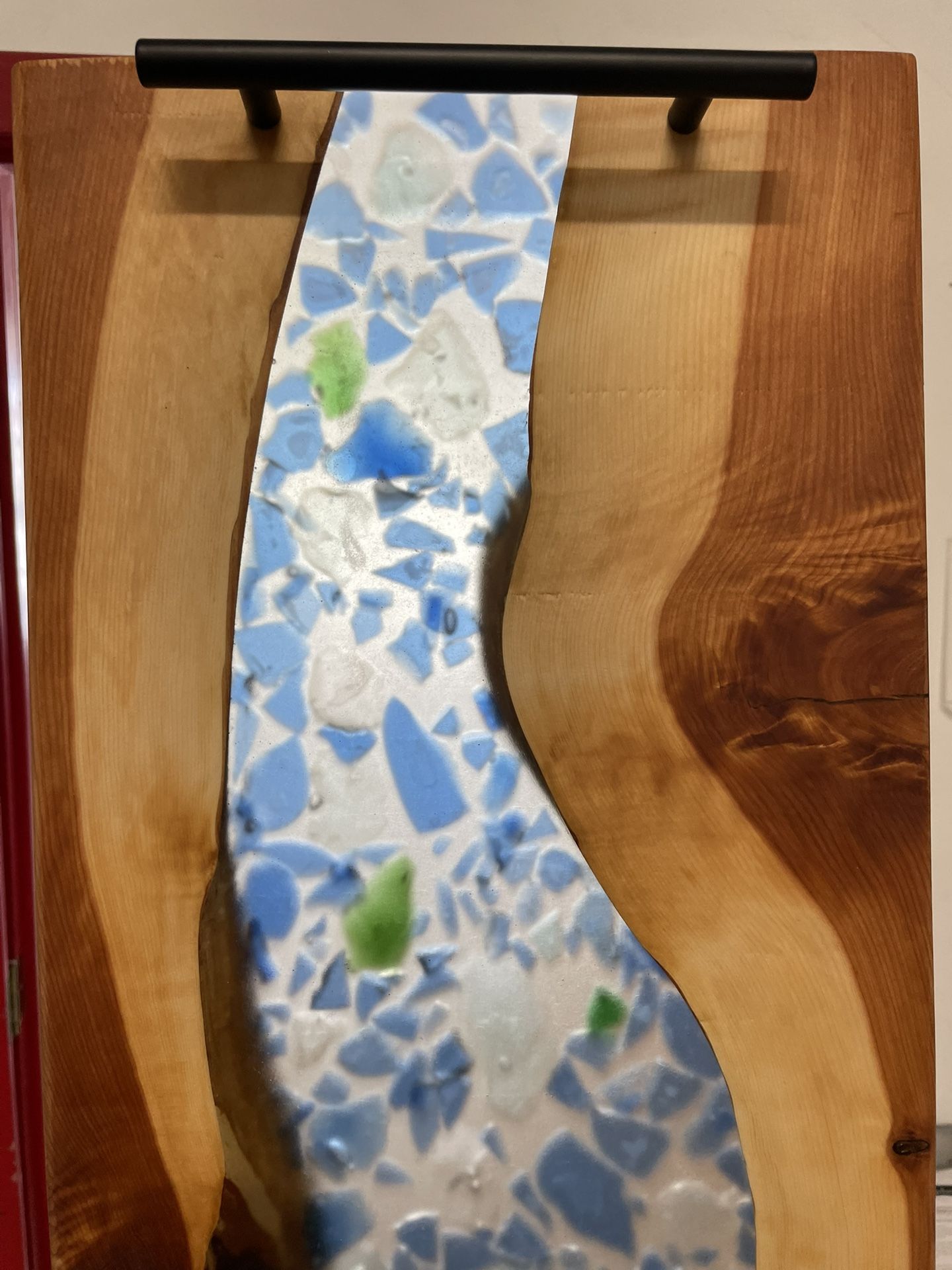 Custom epoxy charcuterie board