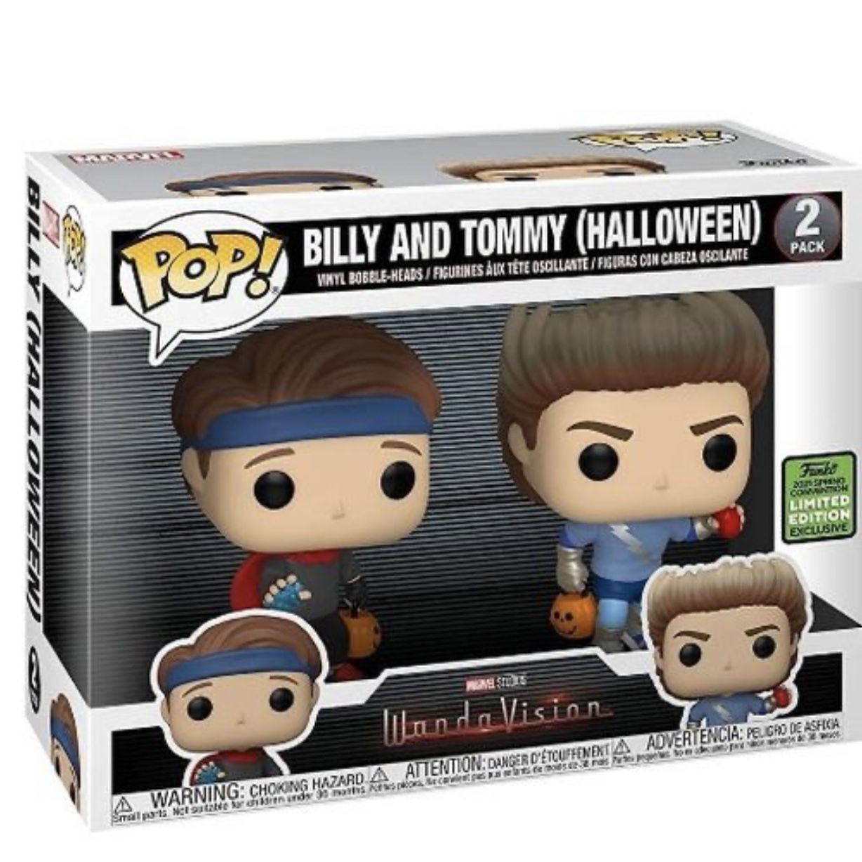 Funko Pop! Marvel: Wandavision - Billy and Tommy, Spring Convention Exclusive