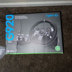 logitech steering wheel & pedals