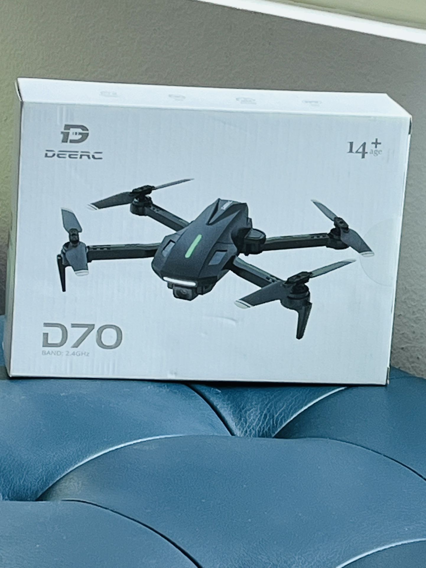Brand New DEERC Drone with Camera, D70 Drones with Camera for Adults 1080P HD