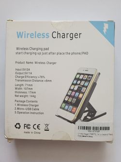 Wireless charger new sealed