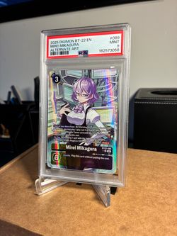 Digimon Mirei Mikagura Alt Art PSA 9