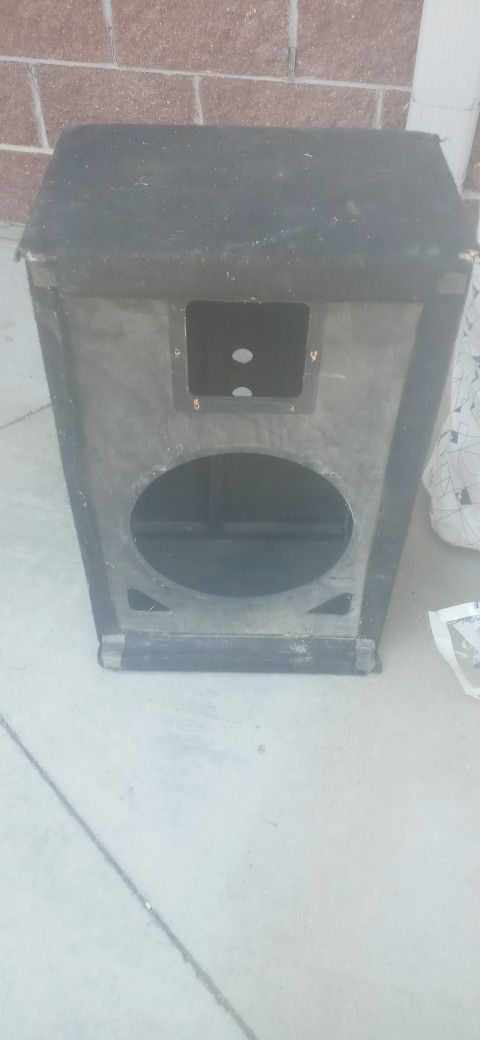 Empty Speaker Cabinet