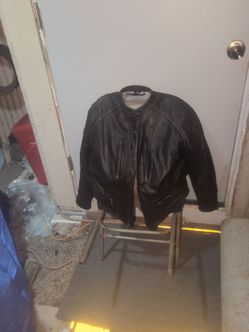 vintage Harley Davidson Leather Motorcycle Jacket