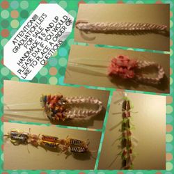 Handmade costume lei's