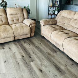 Couch & Recliner Set 