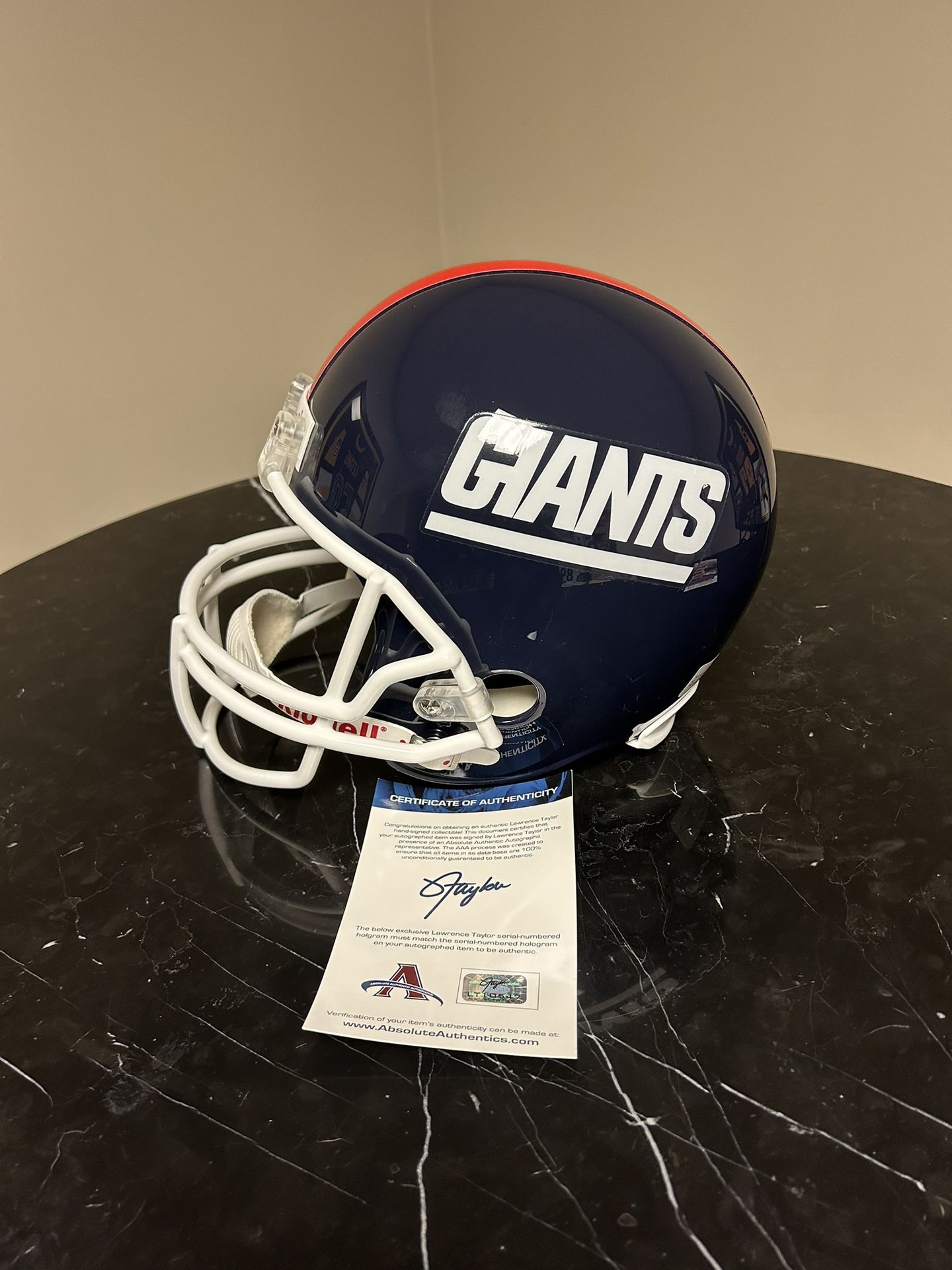Lawrence Taylor HOF Helmet