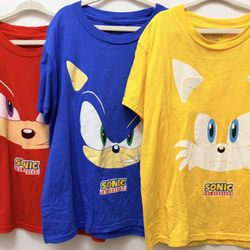 Sonic Shirt Bundle – Size S (6/7) – Like New 
