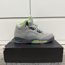 jordan 5 green bean