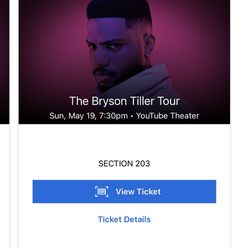 2- Bryson Tiller tickets