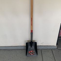 Razor-Back 48” Wood Square Shovel