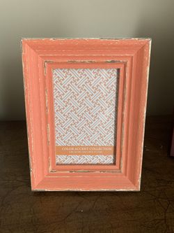 Orange wood pic frame Kohl’s