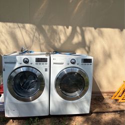LG stackable washer and dryer