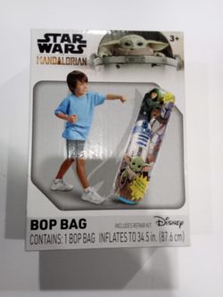New Star Wars Mandalorian Grogu Bop Bag Inflatable