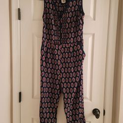 Women's Sleeveless Capri Romper