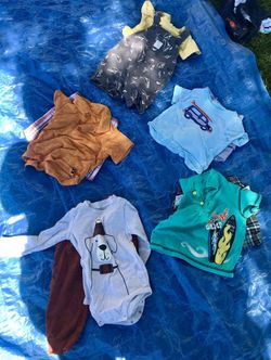 18-24 outfits and rompers $3 each