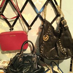 1 Coach + 2 M. Kors Bags For $120 obo