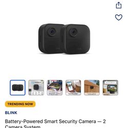 Battery-Powered Smart Security Camera - 2 Camera System