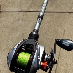 Abu Garcia 7’4 Medium Heavy Bait Caster  
