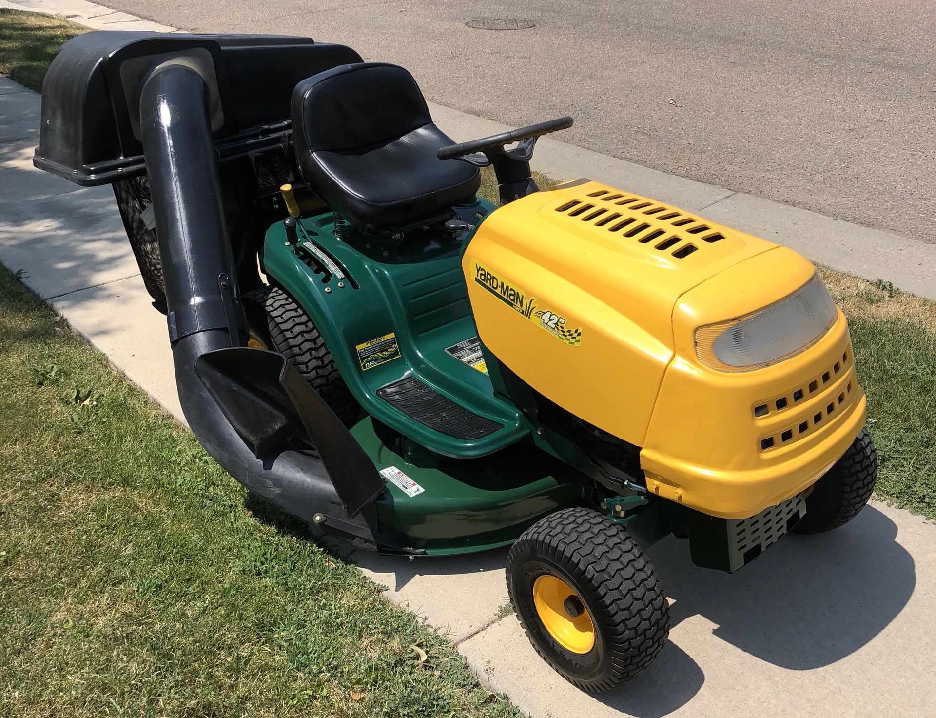 Yardman 42 online inch riding mower
