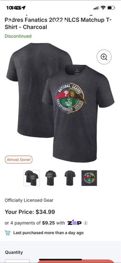 SD padres T shirt XL