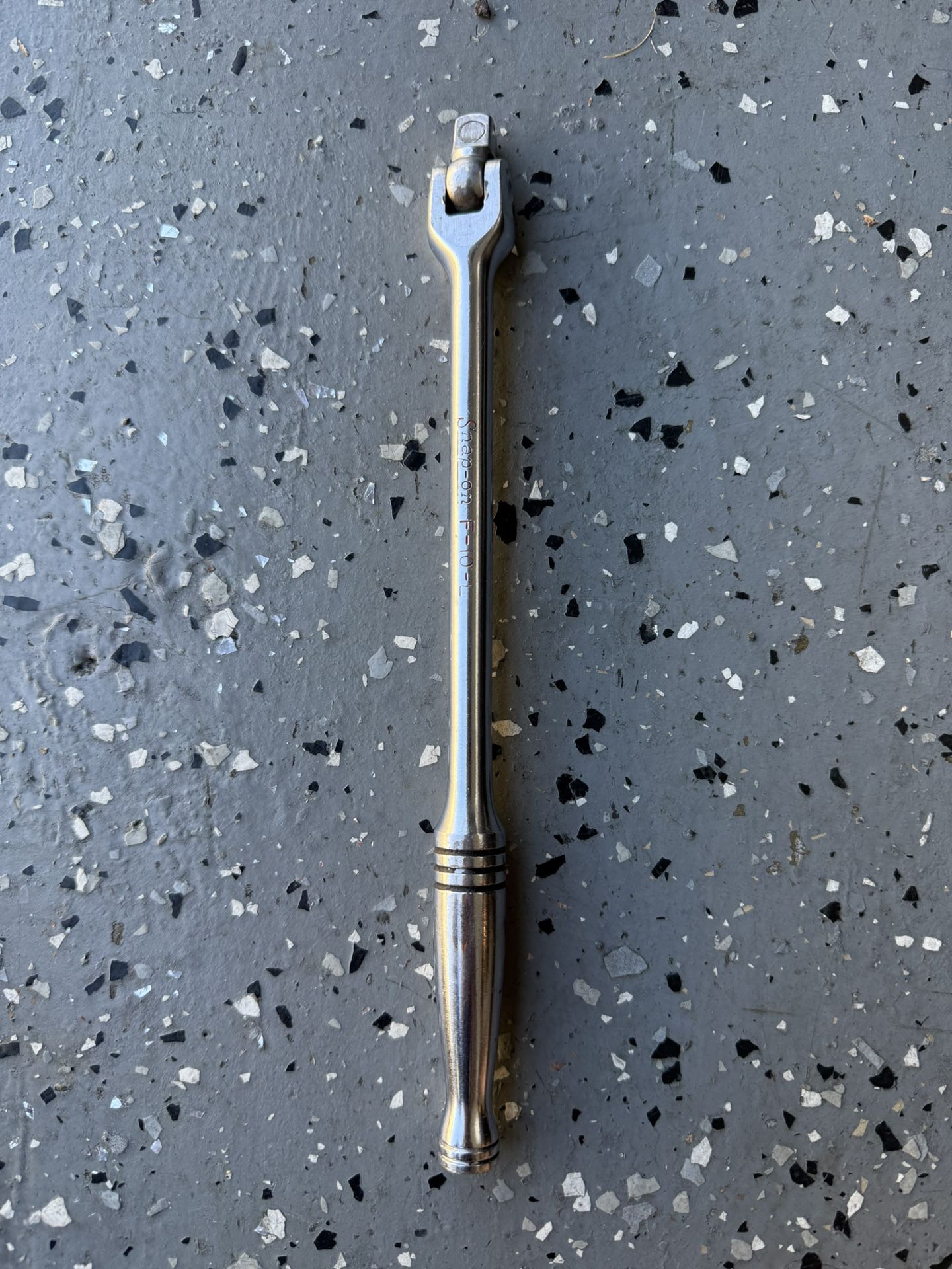 Snap On FL-10-L Flex Head Breaker Bar 3/8 Drive 10” Long