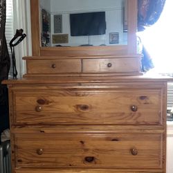 All Wood Dresser