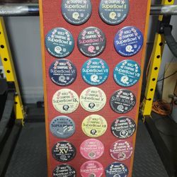Superbowl Pins Collection