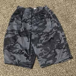 Grey Camo Shorts