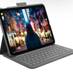 Logitech Slim Folio Keyboard Case for iPad 