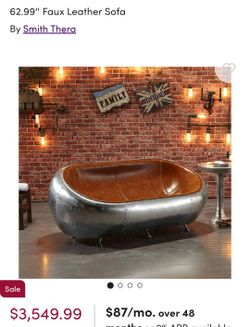 Avaitor Style Couch Sofa Delivery Available 