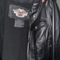 Ladies Vintage Harley Davidson 4 Season Riding Jack With Insert Jacket