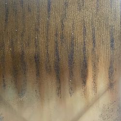 Large picture with gold and silver glitter in it