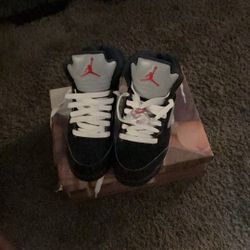 Air Jordan 5 Retro OG Black Metallic Reimagined Boys 4.5