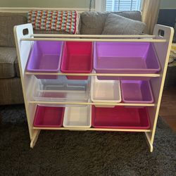 Toy storage unit
