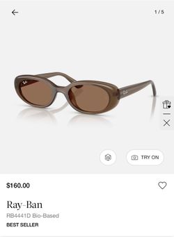 Brown Ray Ban sunglasses
