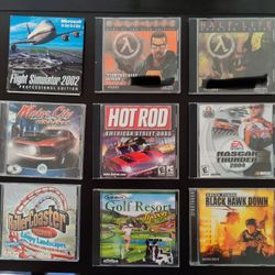 Vintage PC Game Collection – 9 Classics (Buy All for $60 or $10 Each)