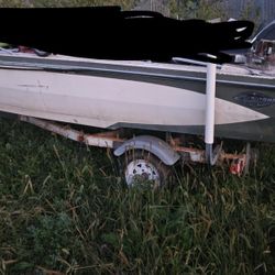 Boat And Trailer