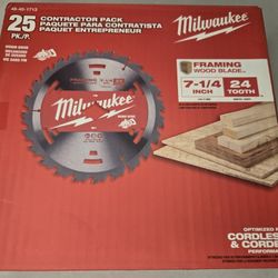25 Pack Circular Saw Blades 
