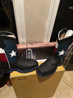 Mens steel toe work Boot 10