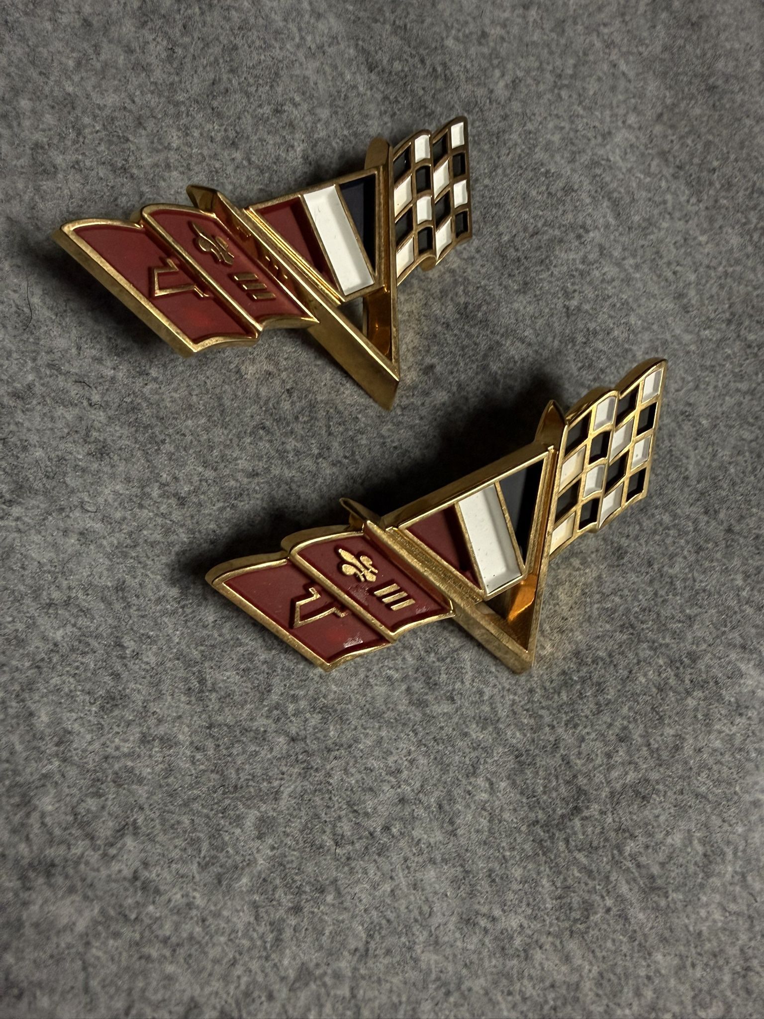 Chevy Impala Gold Emblems