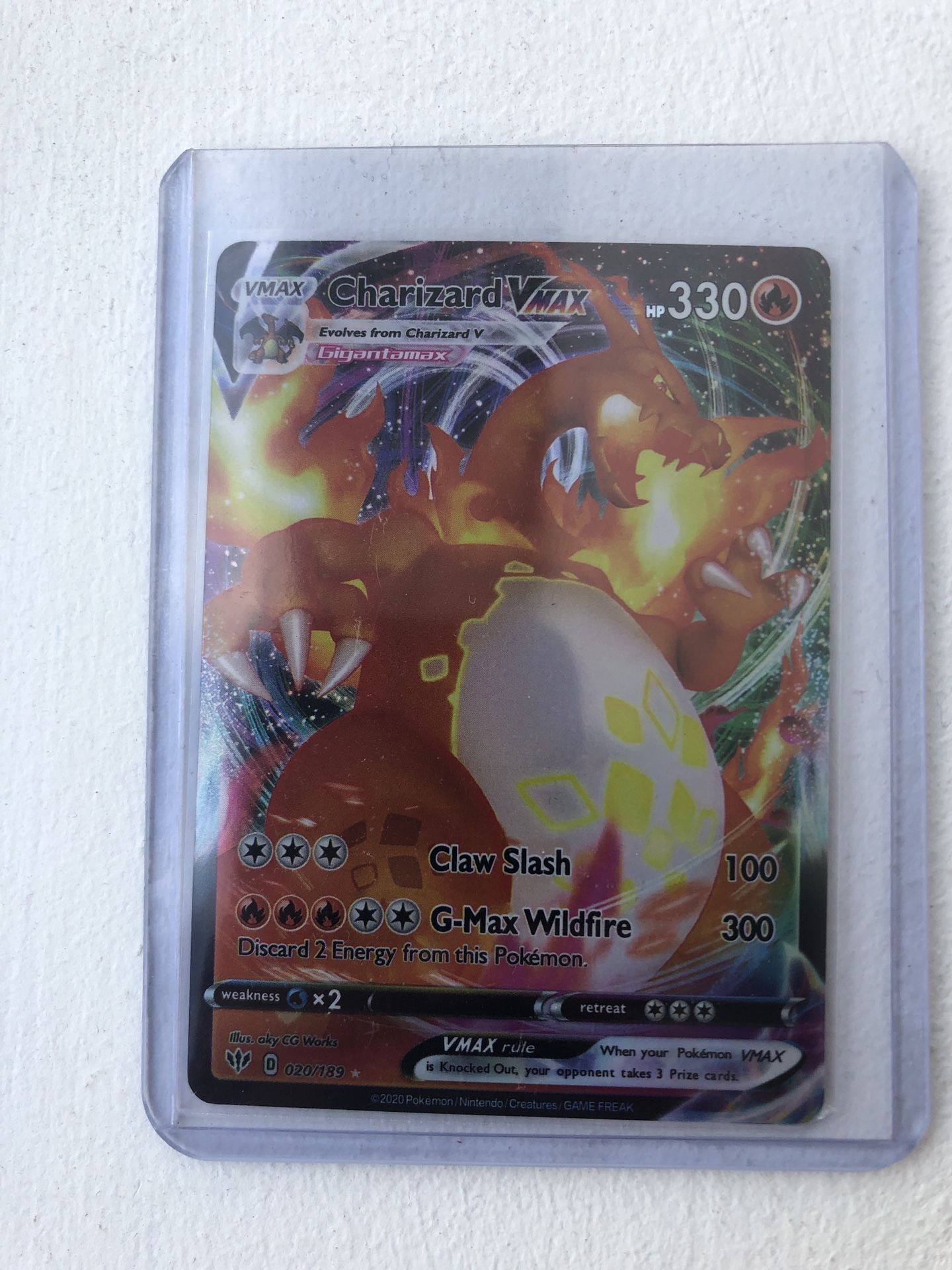 Orange Charisard Vmax