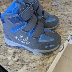Vitike Kids Winter Snow Ice Shoes Hiking Boots